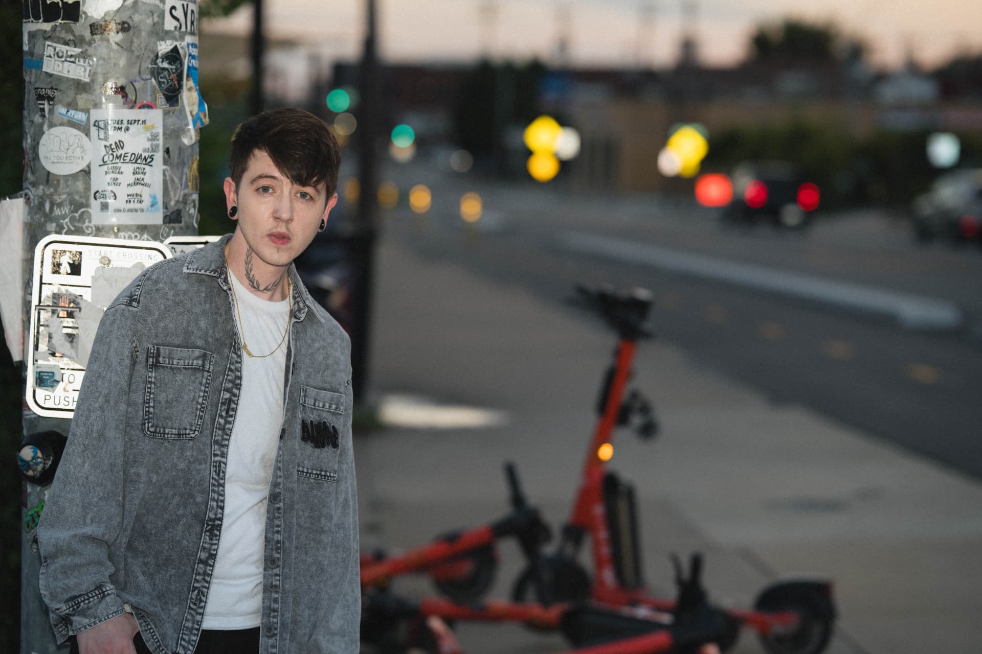 Jaxon, Street Corner, Dusk