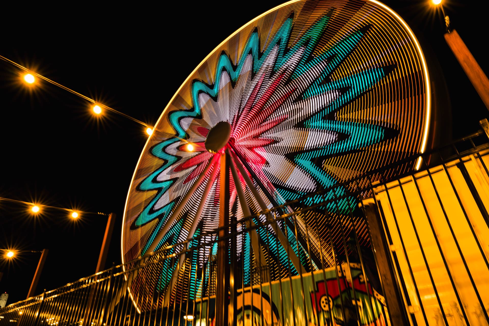 Ferris Wheel, After Dark