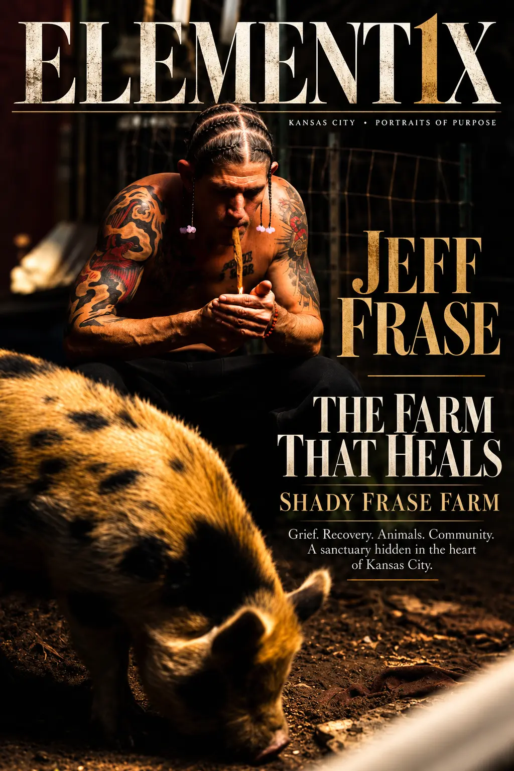 Jeff Frase, The Farm That Heals Cover