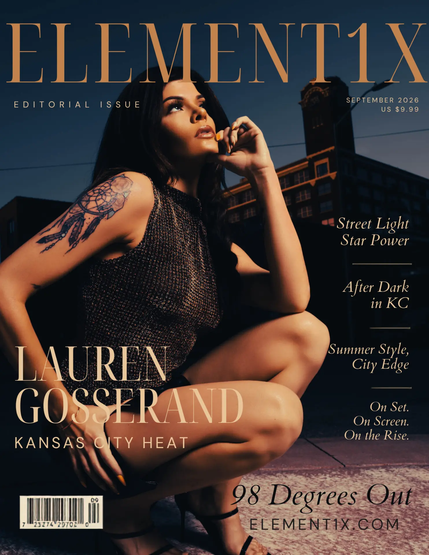 Lauren, Kansas City Heat Cover