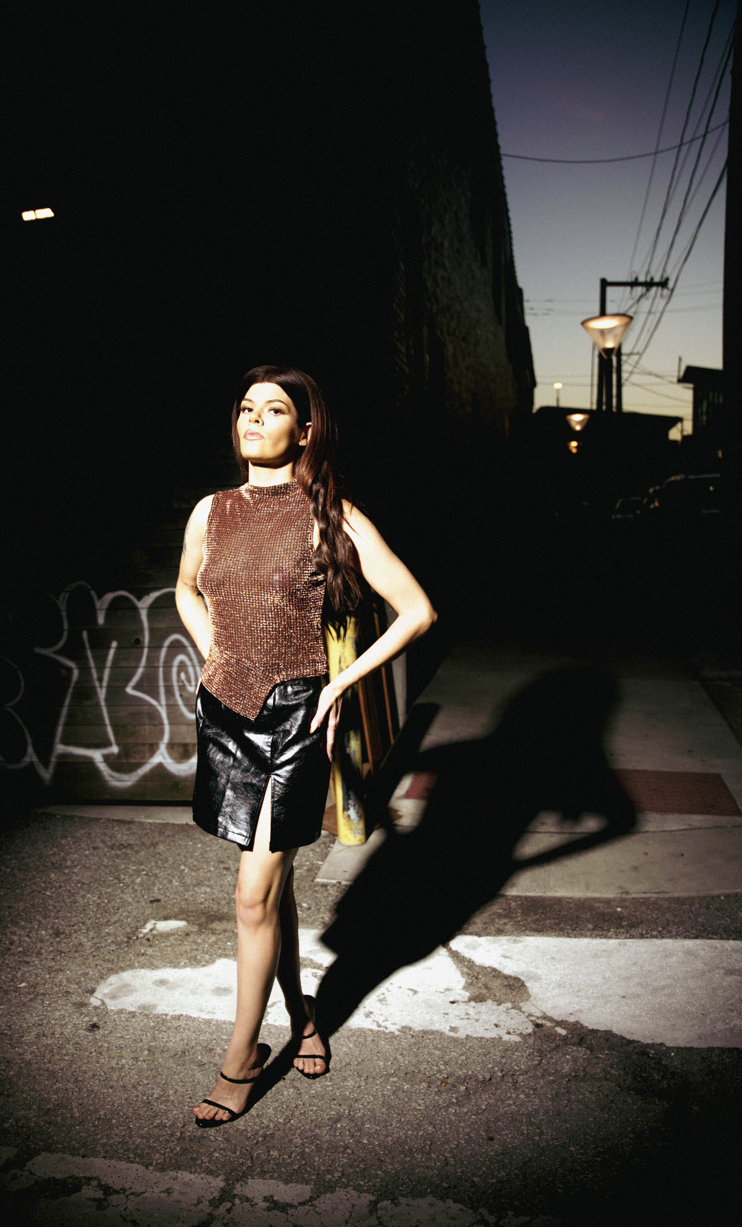 Lauren, Streetlight Shadow