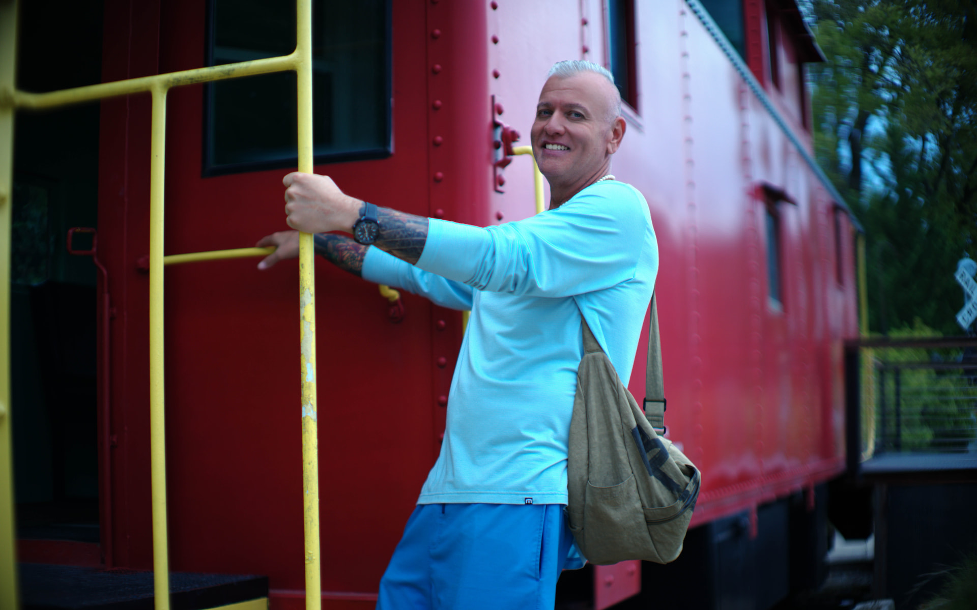Self, Red Railcar