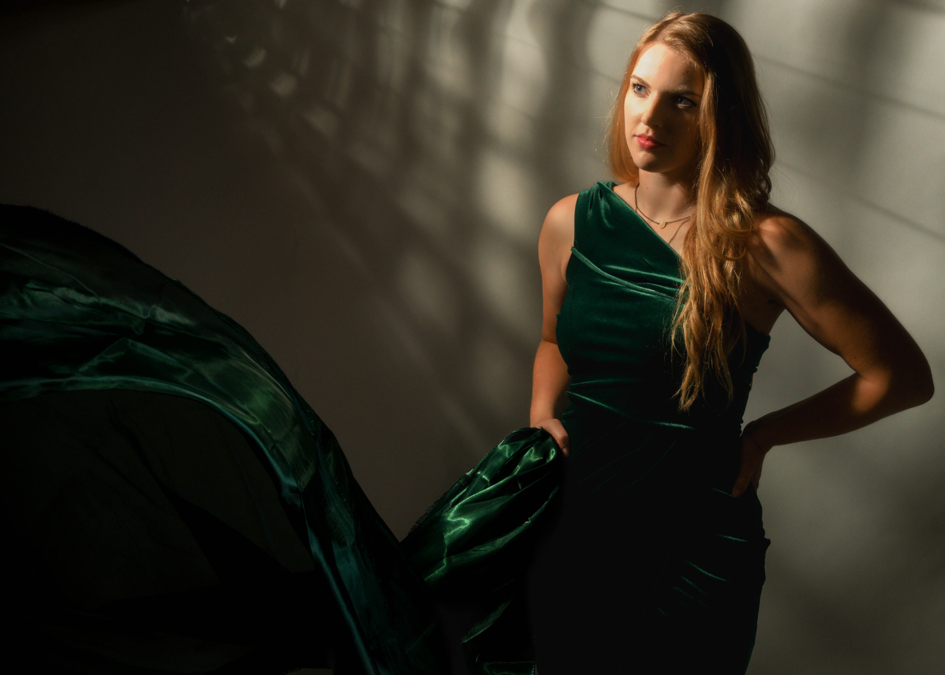 Aubrey K, Green Velvet